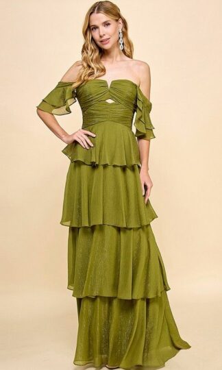 Off shoulder capas tiras en espalda