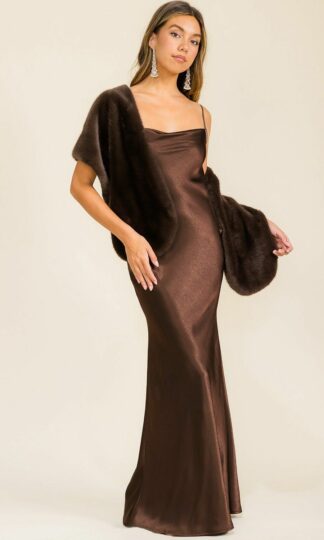 Satín liso con peluche