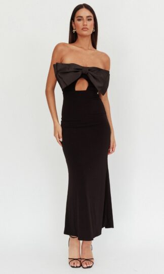 Strapless moño enfrente